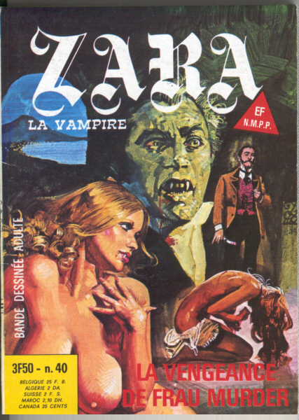 Scan de la Couverture Zara La Vampire n 40